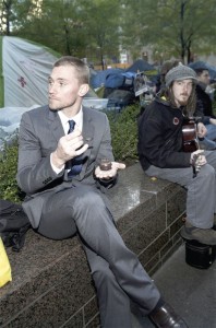 caviar at occupy wall street