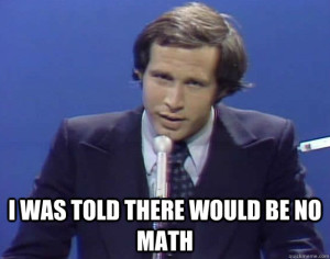 chevy chase no math