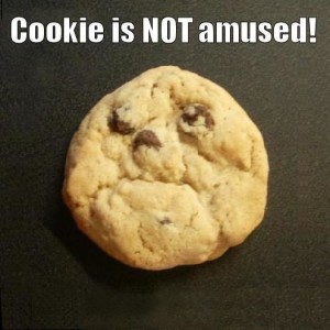 angry cookie